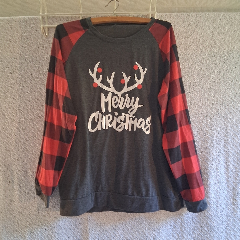 Merry Christmas XL Gray